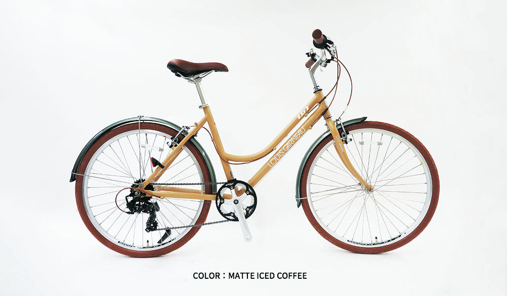 【LOUIS GARNEAU】CITYROAM 8.0 ／クロスバイク： MATTE ICED COFFEE カラー再入荷！