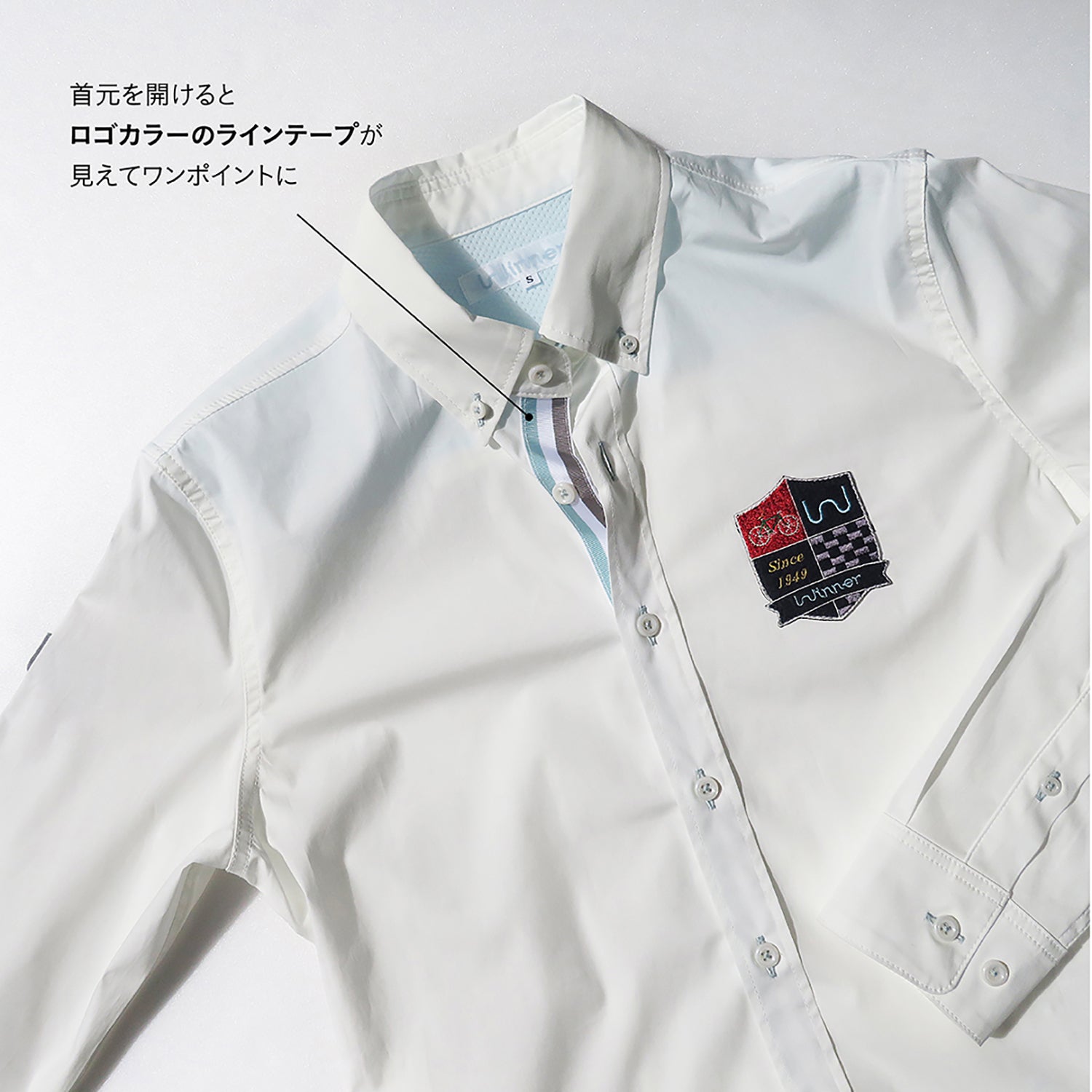 【Winner】デコラティブボタンダウンシャツ