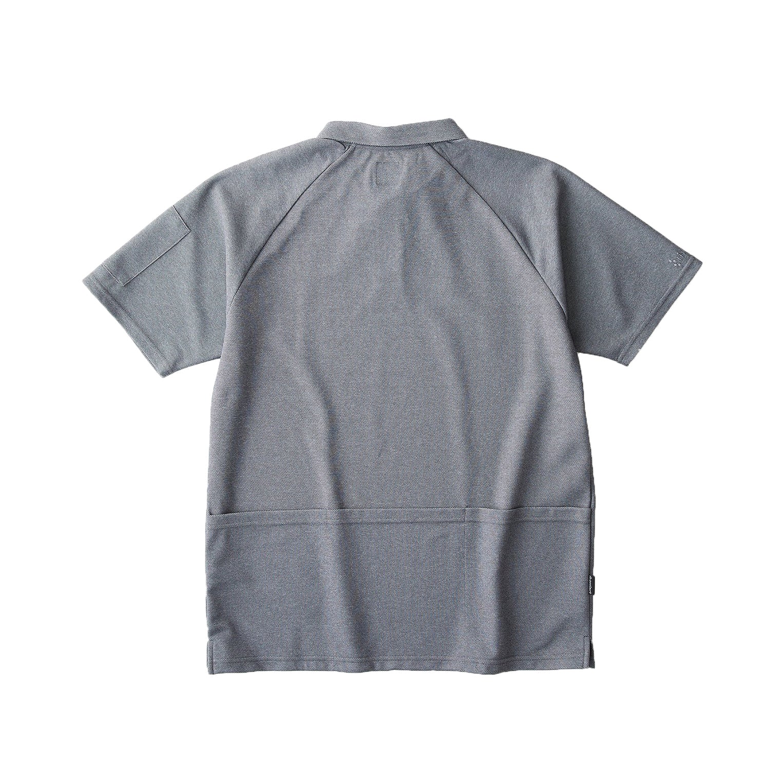 rin project サイクルポロシャツ　XL リンプロジェクト ジップポロシャツ グレー(S nocolor