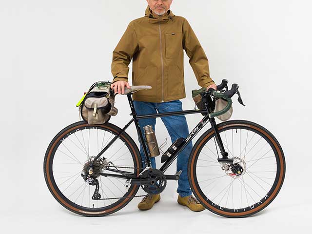 rin project バイクマンパーカーLIGHT Lサイズ ブラウン rin project バイクマンパーカーLIGHT Lサイズ ブラウン rin